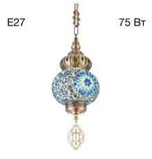 CL419116 Каир Мозаика Синяя Подвес