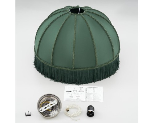 CL407032 Базель Бронза+Зеленый Подвес