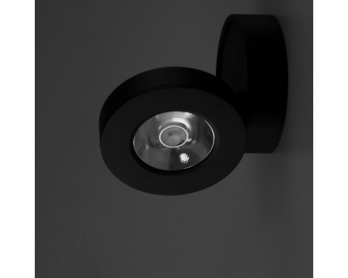 CL558031N Стамп Черный Св-к Накладной 10W*4000K