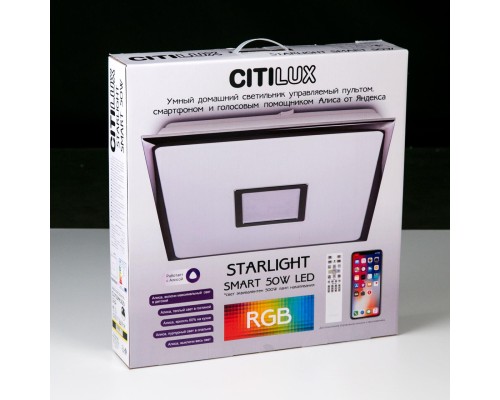 CL703AK80G Старлайт Хром Смарт RGB Св-к