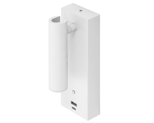 CL704430 Декарт Белый Св-к Настенный с USB