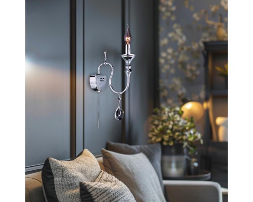 Бра с выключателем Citilux CL437311 Рига Хром