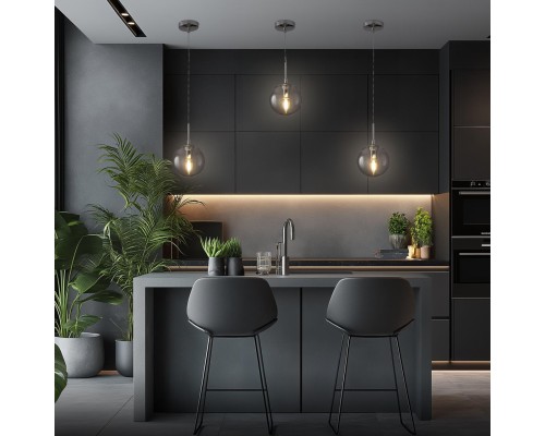 CL102620 Томми Хром+Дымч. Св-к Подвес