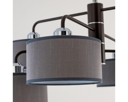 CL428261 Форма Кофе+Серый Св-к Люстра