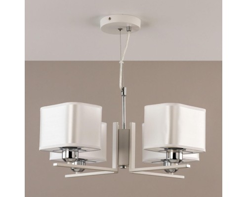 CL469245 Тильда Белый+Атлас Св-к Люстра