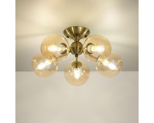 CL102153 Томми Бронза Св-к Люстра