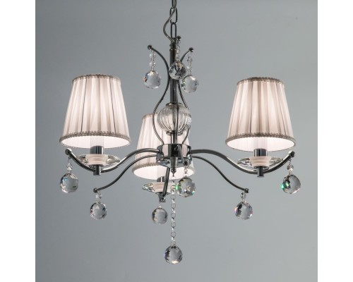 Подвесная люстра Citilux CL438131 Шелли Хром + Белый