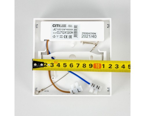 CL712X120N Тао Белый Св-к Накл. LED 12W*4000K