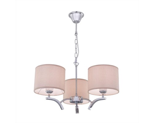 Подвесная люстра Citilux CL460131 Эвора Рондо Хром+Песочный