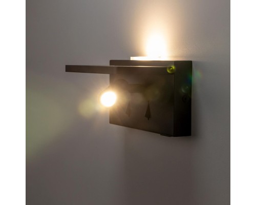 CL704371 Декарт Черный Св-к Настенный