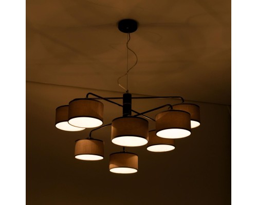 CL428281 Форма Кофе+Серый Св-к Люстра