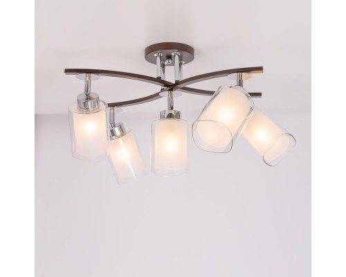 CL156152 Фортуна Венге+Хром Св-к Люстра