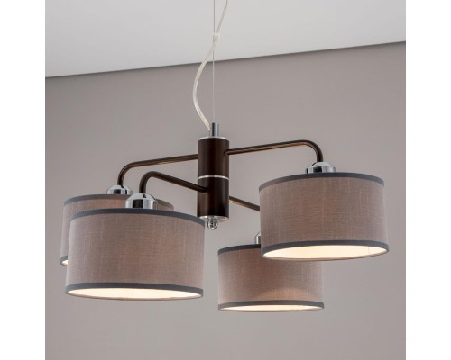 CL428241 Форма Кофе+Серый Св-к Люстра