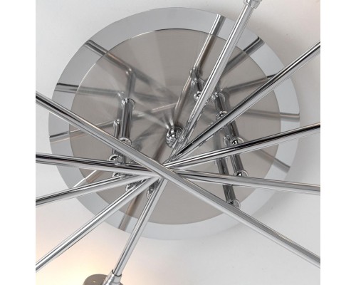 Потолочная люстра Citilux CL109101 Хеликс Хром матовый+Хром