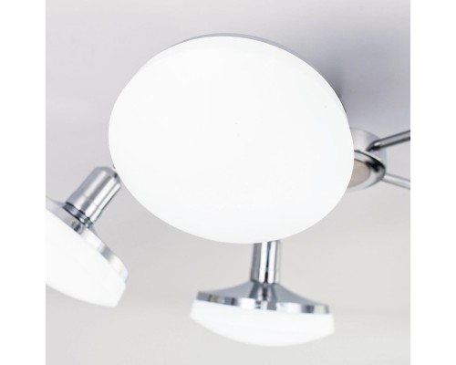 Потолочная светодиодная люстра Citilux CL716251Wz Тамбо 60 Вт 3000K Хром