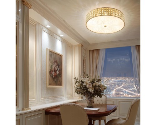 Хрустальная люстра потолочная Citilux CL324182 Портал