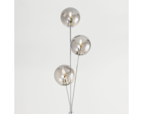 CL102930 Томми Хром+Дымч. Св-к Торшер