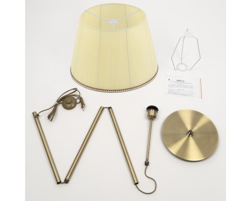 CL402983 Линц Бронза+Кремовый Торшер