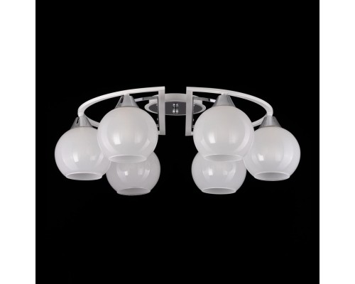 CL121160 Отто Белый+Хром Св-к Люстра