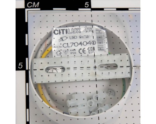 Настенный светодиодный светильник Citilux CL704040 Декарт-4 9Вт 3000К