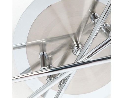 Потолочная люстра Citilux CL109161 Хеликс Хром матовый+Хром