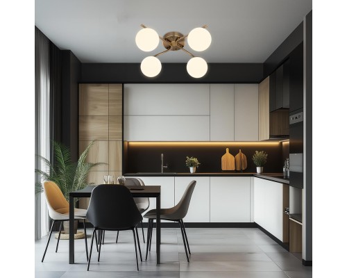 CL228A143 Адам Смарт Бронза Св-к Люстра