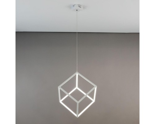 Подвесной светодиодный светильник Citilux CL719300 Куб 40 Вт 4000K Белый