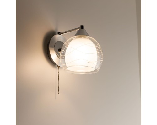 Бра Citilux CL157312 Буги Алюминий+Хром