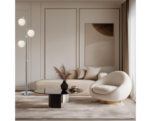 CL228A931 Адам Хром Св-к Торшер