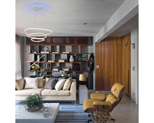 CL731A330E Неон Белый Смарт RGB Св-к Люстра