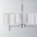 Подвесная люстра Citilux CL463130 Аврора Хром + Белый