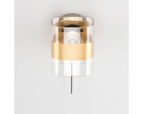 CL140311 Бертон Бронза+Черный Св-к Бра