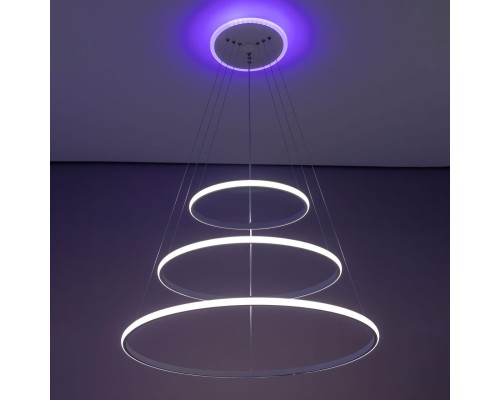 CL731A090E Неон Белый Смарт RGB Св-к Люстра