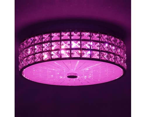 CL32413G1 Портал Хром Св-к Люстра c RGB