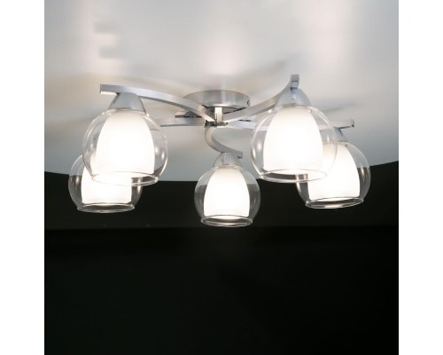 CL152157 Кристи Алюм.+Хром Св-к Люстра