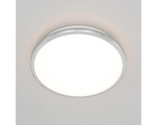 Потолочный светодиодный светильник Citilux CL702161W Луна хром 16Вт 3000К