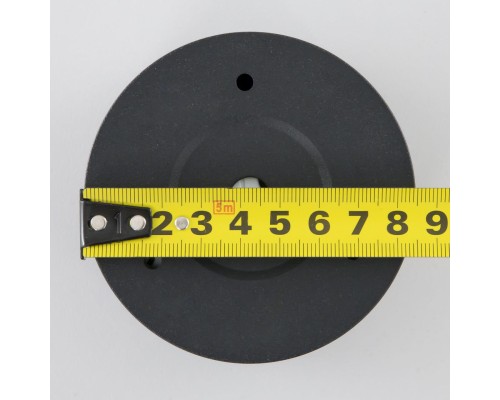 CL558031N Стамп Черный Св-к Накладной 10W*4000K