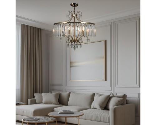 CL335183 Инга Бронза Св-к Люстра