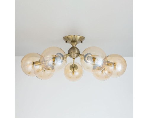 CL102173 Томми Бронза Св-к Люстра