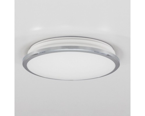 Потолочный светодиодный светильник Citilux CL702161W Луна хром 16Вт 3000К