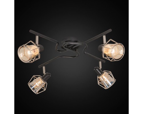 Спот лофт Citilux CL542541 Таверна Черный + Бежевый