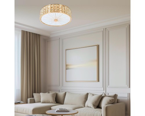 Хрустальная люстра потолочная Citilux CL324132 Портал