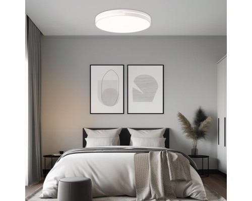 CL72495GL0 Купер Лайн Белый Св-к Потол. с RGB