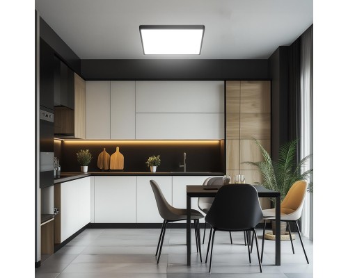 CL738K501V Бейсик Черный Св-к Накл. LED 50W*Мульти