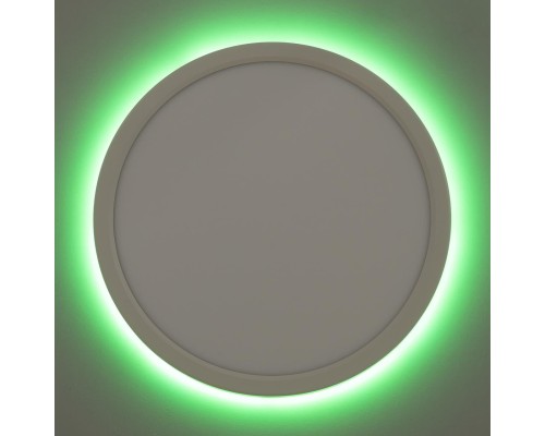 CL738240EL Бейсик Лайн Белый Св-к с пультом LED+RGB 30W