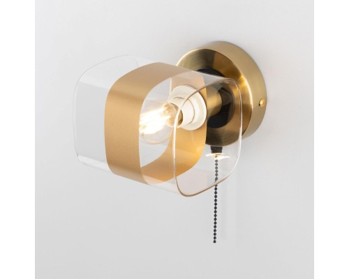 CL140311 Бертон Бронза+Черный Св-к Бра