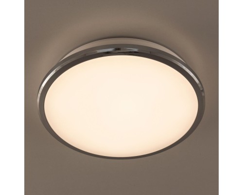 Потолочный светодиодный светильник Citilux CL702161W Луна хром 16Вт 3000К