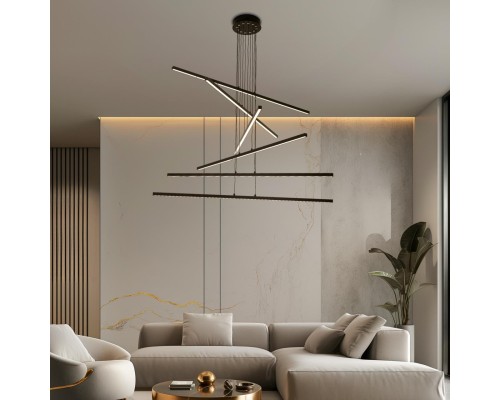 CL203261 Стиг Черный Люстра Подвесная