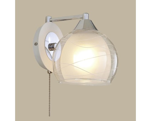 Бра Citilux CL157311 Буги Белая+Хром