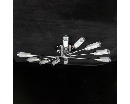 Потолочная люстра Citilux CL109101 Хеликс Хром матовый+Хром